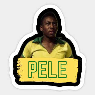 Pele Football Legend Fans Design Sticker